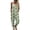 AH08-Green, variant on Overalls For Women Boho Casual Floral Bib Jumpsuit Summer Baggy Adjustable Strap Romper With Pockets Light Blue L