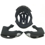 Fulmer 150 Mirage Helmet Cheekpad & Inner Liner Pad Set Black XXL