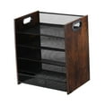 thumbnail image 3 of Dualoai Desktop File Organizer Organization Wood Desk Organizer for Home Papers Mail 5 Tier, 3 of 9