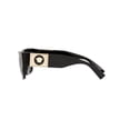 thumbnail image 2 of Gafas de sol Versace Man con montura negra, lentes gris oscuro de 56 mm, 2 of 4