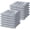 Grey, variant on 12 Pcs Floor Pillows Bulk Seating Cushions for Floor Chair 15.7'' Large Meditation Cushion for Yoga Living Room Tatami Bedroom Balcony Office (Grey,Square)