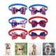 thumbnail image 5 of 6 unids Adorable 4 de julio EE. UU. EE. UU. Día de la Independencia Dog Horcheing Cat Bow Lazs Corbatas, 5 of 6
