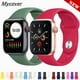 thumbnail image 2 of Apple Watch Correa Para 41 45 38 42 44 40 49 mm Banda iWatch Ultra 8 Series 7 6 SE 5 4 3 2 1 Deporte De Silicona Reloj, 2 of 4