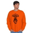 thumbnail image 5 of Heart Nuclear Explosion Symbolic Sweatshirt for Men or Women Brisco Brands X, 5 of 6