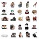 thumbnail image 4 of Pegatinas Killings Stalkings, vinilo impermeable, modelo anime, 50 unidades, 4 of 5