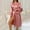 Pink, variant on Satin Robe for Women, Elegant Midi Silk Kimono Robes, Tie Waist Flower Cuffed Mid-Length Sleep Dress, Perfect for Bridesmaids & Loungewear Pink S