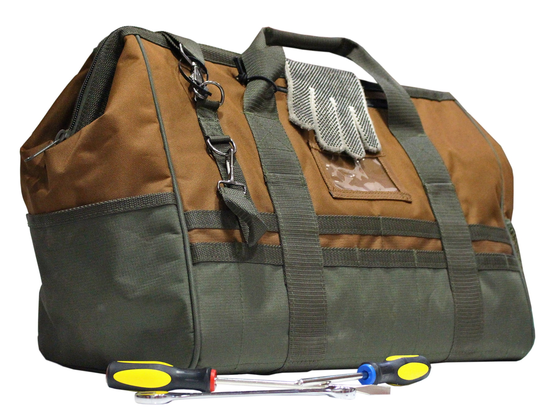 BUCKET BOSS Gatemouth Tool Bag, 20-In.