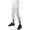 White, variant on Champro Sports Performer Pull-Up Baseball Pants, Youth 2X-Small, Black