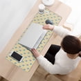 thumbnail image 3 of Long Mouse Pads for Desk,Yellow Cartoon Unicorn Pattern Desk Mats on Top Of Desks, Desk Mouse Pad Extra Large with 3mm Non-Slip Base and Stitched Edge for Gaming,Office,Work,Home 31.5"x11.8", 3 of 6