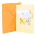 thumbnail image 1 of Tarjeta para baby shower Hallmark Signature, Showered with Happy, 1 of 6