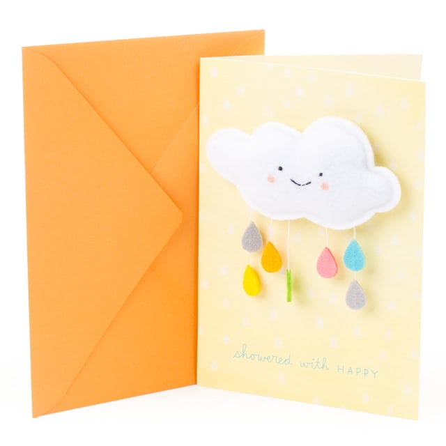Tarjeta para baby shower Hallmark Signature, Showered with Happy