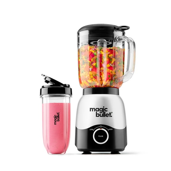 magic bullet Full-Size Blender Combo 48oz - Silver