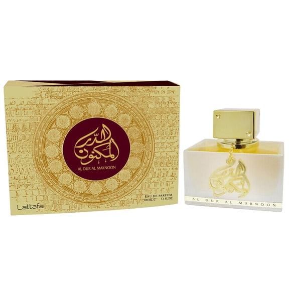 Lattafa Unisex Al Dur Al Maknoon Gold EDP Spray 3.4 oz Fragrances 6297000201870