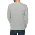 thumbnail image 2 of Mountain Tree Logo Graphic Long Sleeve Crewneck Tee - Heather Grey 3XL, 2 of 4