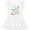 AA-White, variant on Inktastic Nanny and Poppy Love Me Grandkid Girls Toddler Dress