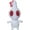 White, variant on Pikmin Plush, 11.8inch White Pikmin Plushies Toy for Game Fans Gift, Cute Stuffed Animal Doll for Kids Boys and Girls