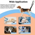 thumbnail image 4 of Duuclume Dog Support Harness for Back Legs, Dog Rear Leg Support Lifting Sling with Handle and Shoulder Strap Orange Black, 4 of 6