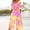 #215-Purple, variant on TaTaai Womens One Piece Jumpsuit Short Sleeve V Neck Back Zip Side Pocket Tropical Print Solid Soft Flowy Casual Pants for Summer Gift