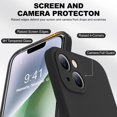 thumbnail image 2 of Compatible with iPhone 14 Plus Case 6.7 inch, Premium Liquid Silicone Case [Velvety Touch] [2 Pcs 9H Tempered, 2 of 5