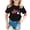 Black, variant on Girls' Short Sleeve Tops Kindergarten Kids Summer Casual Cute Round Neck Graphic Tees Back to School Shirt, 1-2 Years, A1-Purple
