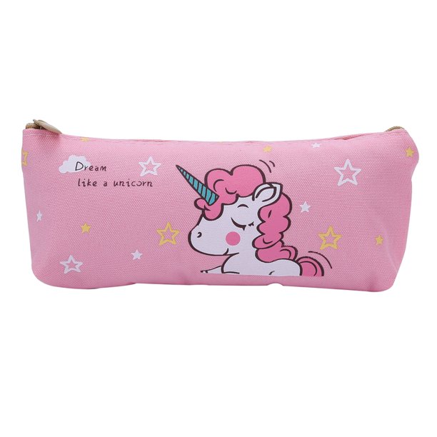 Pencil Case Zip Box Stationery Coin Purse Makeup Pouch ...