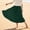 Dark Green, variant on Tennis Skirts for Women Summer Effortless Summer A Line Skirt for Daily Outings Elastic Waistflowy for Beach Casual Wear Women’s Skirt Fashion Wine XS