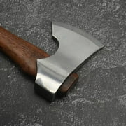 Small Axe Portable Outdoor Camping Hand Axe, High-Strength Forged Steel Heat-Treated For Durability, Lightweight Ergonomic Design For Camping Hiking And Wood Splitting