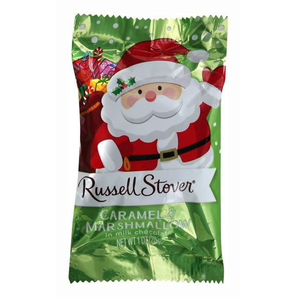 Russell Stover Milk Chocolate Covered Marshmallow/Caramel Candy Bar 1 oz.