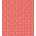 thumbnail image 3 of Ambesonne Abstract Duvet Cover Set, Surreal Tartan, 2-Calking, Fuchsia Dark Coral, 3 of 7