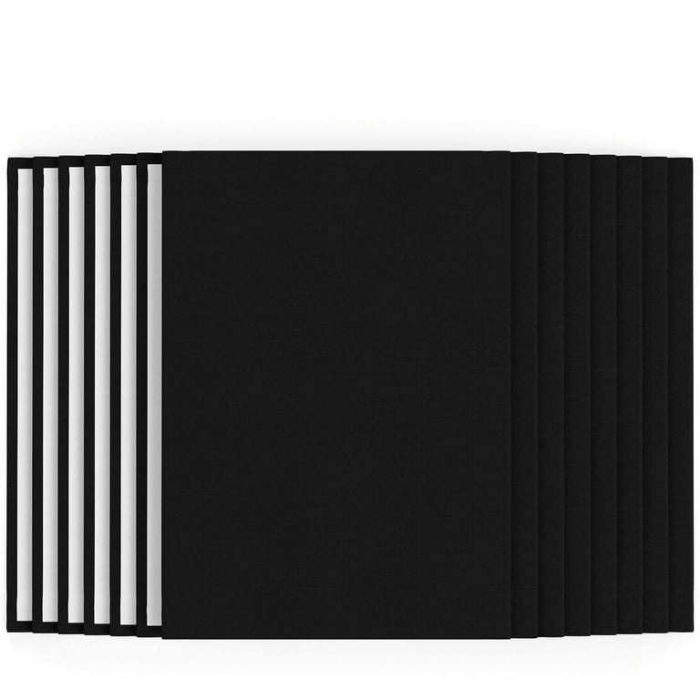Classic Canvas Panels, Black, 5 x 7 - Pack of 14
