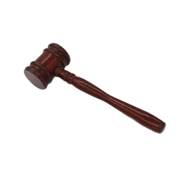 Mazo de juez de madera para Halloween, regalos de disfraces de Halloween, disfraz de juego de rol, accesorio para niños, Cosplay, niños y niñas
