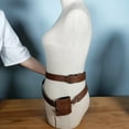 thumbnail image 3 of Shengyu Costume Médiéval Holster à Lacets Chevalier Ceinture Marron Fourreau Porte-Rapière Marron, 3 of 6