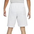 thumbnail image 3 of Men's Nike Birch Heather Swoosh League Shorts - L, 3 of 3