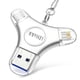 thumbnail image 1 of iDiskk MFI Certified Photo Stick 3in1 512GB Flash Drive para iPhone USB C iPad Pro Android, Memory Stick de Almacenamiento de Fotos para PC, Mac, iMac, 1 of 9