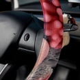 thumbnail image 5 of Coral 14.5 Inch Printing PVC Leather Car Wheel Cover Auto Accessories Steering Wheel Covers, 5 of 6