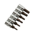 thumbnail image 5 of Mduoduo 6 Pcs 1/4 inch Hex Torx Screwdriver Bit Set Drive Socket Head Screwdriver T10-T40, 5 of 9