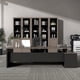 thumbnail image 2 of Corner Height Office Desk Meeting Organizer Reception Storage Standing Desk Drawer Escritorio Gaming Office Desk Decoration My Lux Decor Round, 2 of 27