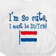 thumbnail image 4 of Inktastic So Cute Dutch Boys or Girls Baby Bib, 4 of 4