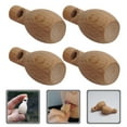 thumbnail image 1 of OULII Childrens Toys 4Pcs Whistle Toy for Kids Musical Instrument Wood, 1 of 8