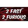 thumbnail image 1 of 2 Fast 2 Furious License Plate, 1 of 4