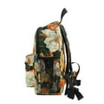 thumbnail image 4 of FORMRS School Backpack with Front Zippered Pocket 12" Student Travel Daypack, Bright Floral, 4 of 6