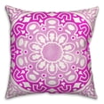 thumbnail image 2 of Creative Products Funky Mandala Pink Magenta 20x20 Indoor / Outdoor Pillow, 2 of 3