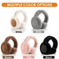 thumbnail image 7 of REDESS Women's Winter Warm Earmuffs Girls Faux Fur Cute Foldable Ear Warmers,Gray, 7 of 7