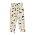thumbnail image 4 of Fotbe Dogs Funny Pets Women's Pajama Pants,Sleepwear Pants,Pj Bottoms Drawstring And Pockets-, 4 of 9