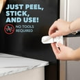 thumbnail image 4 of Todays Kids Child Proof Refrigerator Lock - Fridge / Freezer Lock, Easy to Install Child Lock for Fridge, 4 of 7