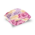 thumbnail image 5 of Blooming Roses Throw Pillow Covers Pillowcases 20 x 20 Inch Home Decor 2 Packs for Bedroom Sofa, 5 of 6