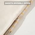 thumbnail image 7 of HonorHut Striped Throw Pillow Covers Set of 2 Modern Minimalist Pillow Covers Vertical Stripes Splicing Pillowcases Neutral Patchwork Cushion Covers 12x20Inch Yellow, 7 of 7