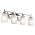 thumbnail image 2 of 45575CH Kichler Lighting Shailene - 4 Light Bath Vanity Approved for Damp Locations - with Transitional inspirations - 8.25 inches tall by 29.5 inches, 2 of 3