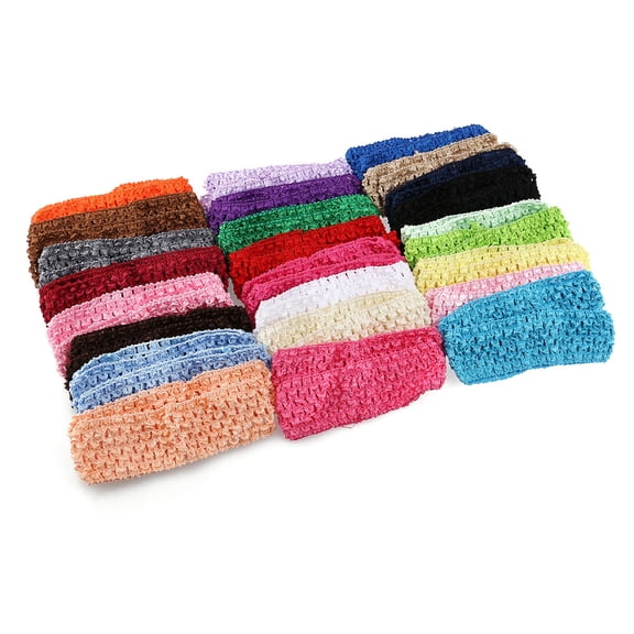 NIAIZEK 50pcs Durable Elastic Hairbands for Infants Comfortable to Wear in Assorted Color