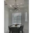 thumbnail image 6 of 4766SK Hinkley Lighting Archer - 6 Light Large Chandelier in Transitional-Modern-Scandinavian Style - 42.5 Inches Wide by 42.5 Inches High-Satin Black, 6 of 10